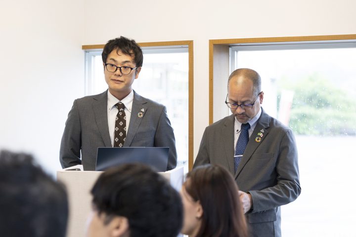 美濃加茂支店　移転開所式